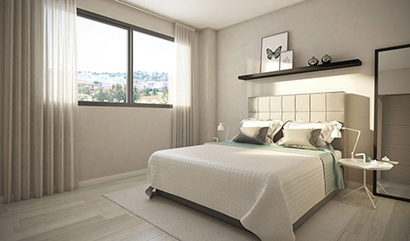 Nye off plan Leiligheter til salg La Cala de Mijas bedroom