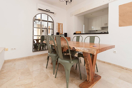 dining room nydelig villa i calahonda